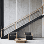 3004 - Modern Handrail Bracket