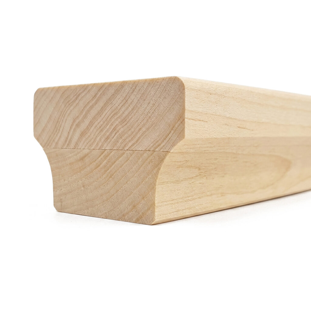 6084 Modern Wood Handrail – Poplar