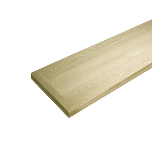 White Oak Square Nose Treads