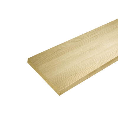 1in. x 11-1/2 in. Square Nose Stair Tread - Red Oak