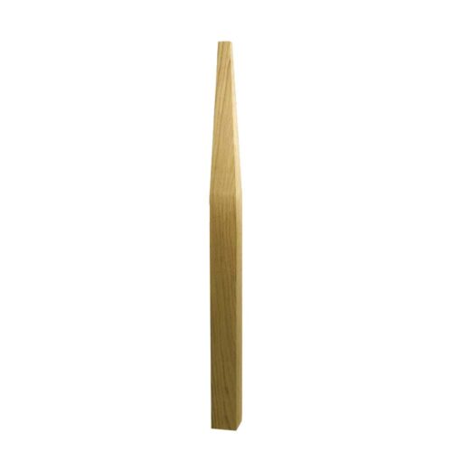 WO-4000-SP white oak blank stabilizer newel post with dimensions