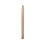 4007E Acorn Top Newel - 3-1/4" Sq. x 54" Red Oak