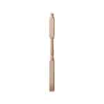4045 Landing Newel - 3" Sq. x 54" - Red Oak