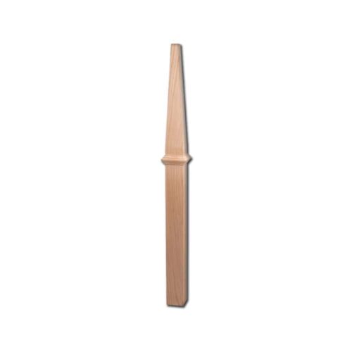 4191-SP stabilizer box newel, 3 in square x 43 in wooden