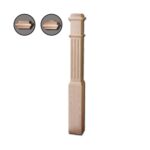 4691-FL Fluted Box Newel - 6-1/4" Sq. x 56" H.