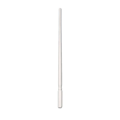 5015-36 classic wood baluster dimension drawing, 36 x 1-1/4 inches