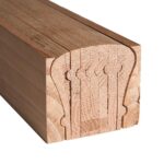 6010 Bendable Wooden Handrail - 18 FT Long