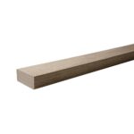 6060 Slim Modern Wood Handrail - White Oak
