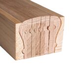 6210 Bendable Wooden Handrail - 14 FT Long