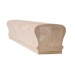 6210 Straight Wooden Handrail - 14 FT Long
