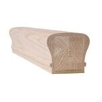 6210 Straight Wooden Handrail - 16 FT Long