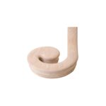 7230 Left Hand Volute Handrail Fitting - 6210 Series