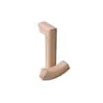 7299 - 2 Rise Straight Gooseneck Handrail Fitting - 6210 Series