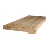 8090-6-B Bending Bullnosed Landing Tread - 6-1/2" x 3/4"