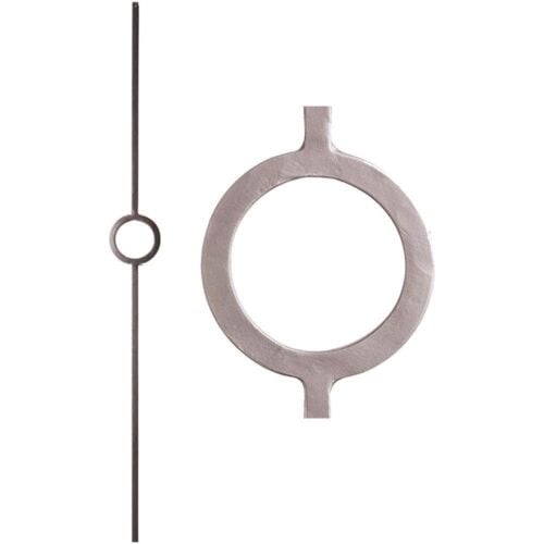 16.1.30-T single ring Aalto baluster, 44 in tall x 1/2 in square