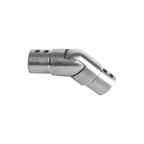 AXIA round glass cap rail adjustable fitting downward