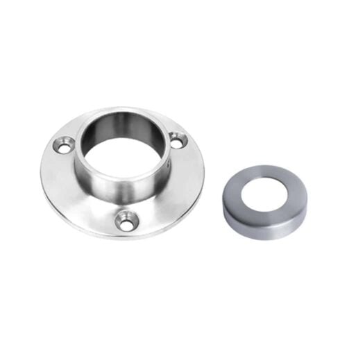 AXIA wall mount flange for 42.4 mm round rail