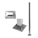 Square Post Options – 40 x 40 x 2 mm