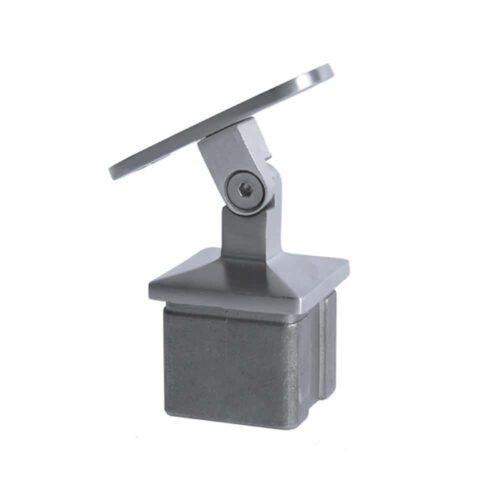 AXIA adjustable square post handrail support