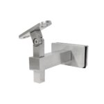 Adjustable Handrail Support for Glass