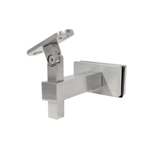 AXIA adjustable handrail support for glass