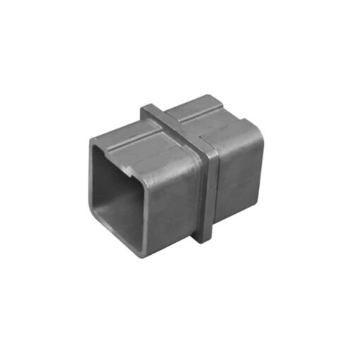 AXIA inline connector for square rail, 40 x 40 x 2 mm