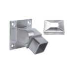 Adjustable Wall Mount for Square Handrail – 40 x 40 x 2 mm