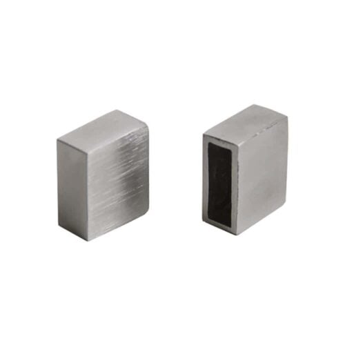 AXIA end cap for flat bar infill