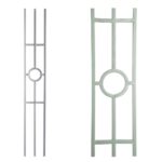 16.1.32-T Single Ring Aalto Baluster - 44" H. x 1/2" Sq.
