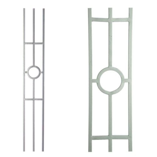 16.1.32-T single ring Aalto baluster, 44 in tall x 1/2 in square
