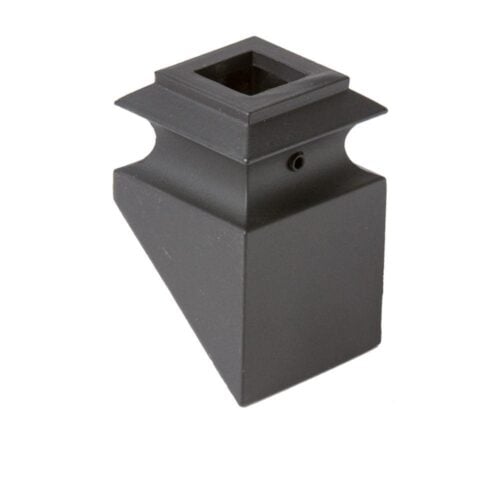 34.3.2 MEGA Angled Base Shoe with Set Screw for 3/4" Square Balusters