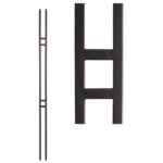 16.6.1 Double Bar Hollow Iron Baluster
