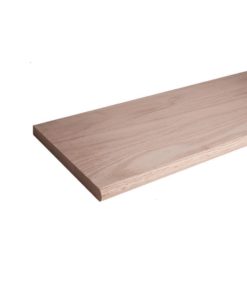 11-1/2″ Bullnosed Stair Treads - 1-1/16 inch. - Solid