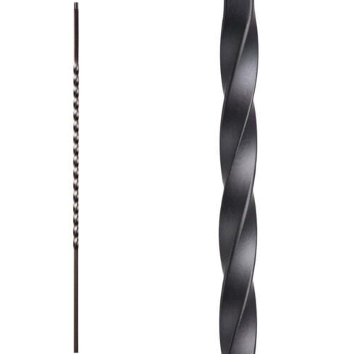 images 16.1.21 Long Single Twist Iron Baluster