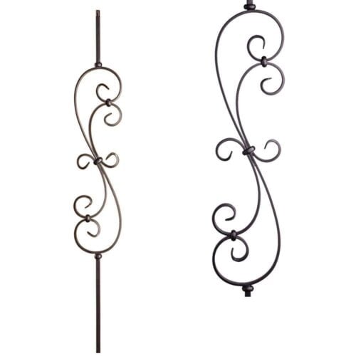 16.1.25-T large spiral scroll hollow