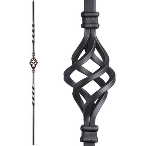 16.1.3 Single Basket Iron Baluster