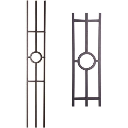 16.1.32 Single Ring 3 Legged Panel - Satin Black