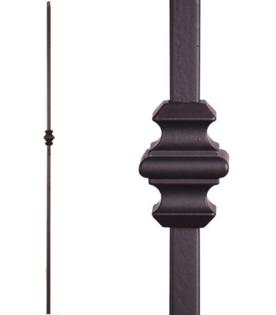 16.1.34 Single Knuckle Iron Baluster