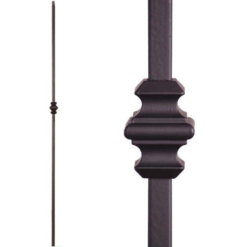 16.1.34-T Single Knuckle Hollow Iron Baluster