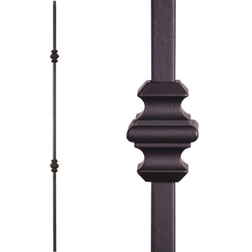 16.1.35 Double Knuckle Iron Baluster