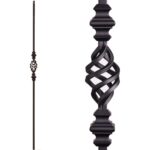 16.1.45 Single Basket Iron Baluster
