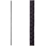 16.1.7 Plain Square Face Hammered Iron Baluster