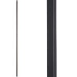 34.2.1-T Plain Square Bar 3/4 in. Iron Baluster