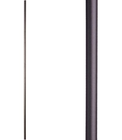16.2.2 Plain Round Bar Iron Baluster - Satin Black