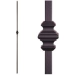 16.8.10 Single Knuckle Hollow Bar - 44" H. x 5/8" Sq.