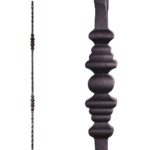 2.1.1 Double Decorative Knuckle Iron Baluster