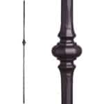2.1.9 Single Knuckle Tuscan Round Hammered Iron Baluster