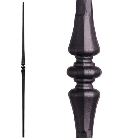 2.6.7 Single Tapered Knuckle Iron Baluster