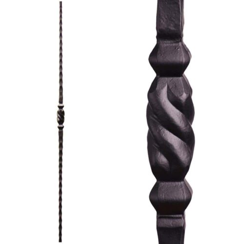 images 2.9.12 Single Twisted Knuckle Iron Baluster