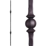 2.9.26 Double Sphere Iron Baluster